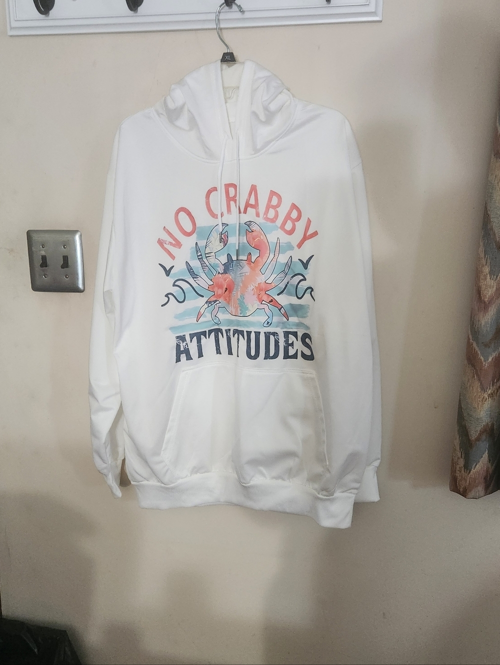 🎉 No Crabby Attitudes Sweatshirt